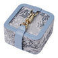 Retro embroidery portable jewelry box