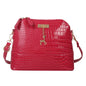 Large Capacity Solid Color Crossbody Bag