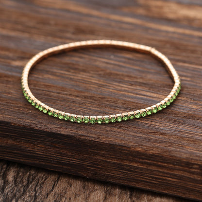 Elegant High-grade Light Luxury Crystals Handmade Bracelets