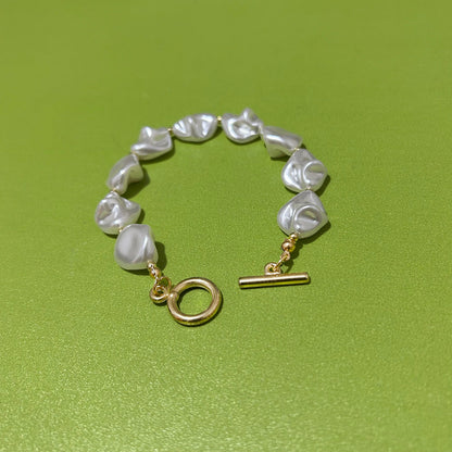 Irregular Baroque Pearl Necklace for Women