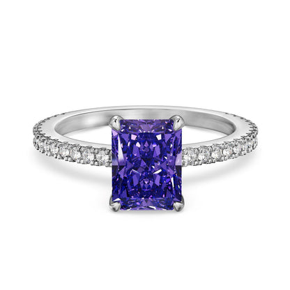 Sier Female Special Interest Light Luxury Rings