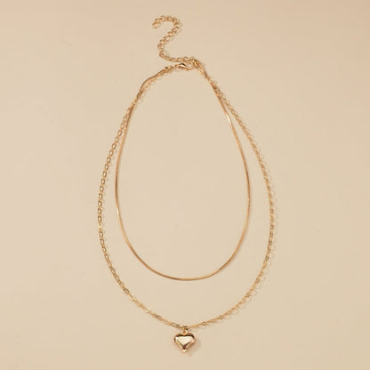 Love Heart Pendant Necklace