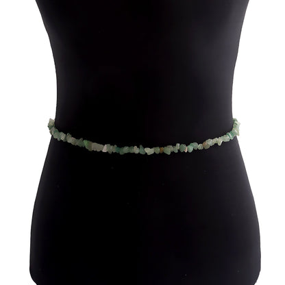 Bohemia Style Natural Stone Gravel Waist Chain