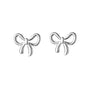 Women's Bow Titanium Steel For Gold Starry Necklaces