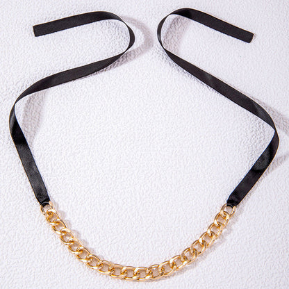 Simple Punk Cuban Chain Anklet Jewelry