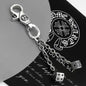 Retro chain waist trouser chain bag chain Key chain Retro dagger