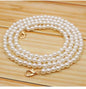 Lady Hand Bag Chain Bags White Pearl Chain