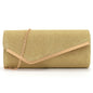 Round bottom metal flap versatile cosmetic bag