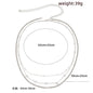Stone Bead Waist Chain Hip Hop Metal Body Chain