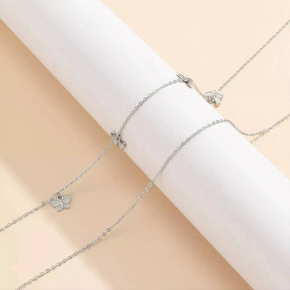Mini Butterfly Pendant Waist Chain Elegant Waist Belly Chain