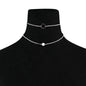 Chain Circle Pendant Necklace