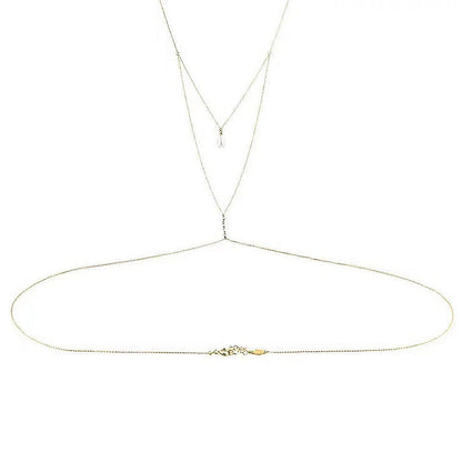 Back Chain Lady Multi-Layer Necklace