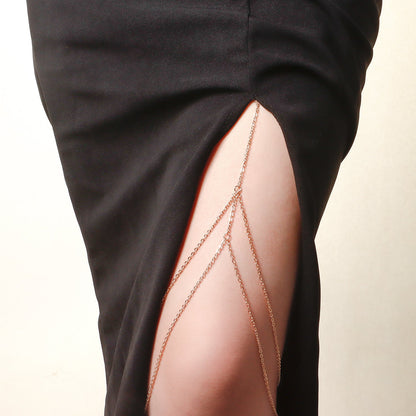 Elastic Multi Layer Leg Chain Thigh Chain