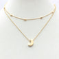 Layered Heart Pendant Necklace Jewelry for Women