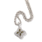 Cubic Zirconia Colorful Four-Leaf Clover Pendant