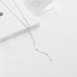 Pearl Chain Tassel Necklace