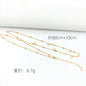 Single Layer Waist Chain Rhinestone Body Chain