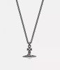 Women's Sterling Sier Classic Saturn Pearl Pin Necklaces