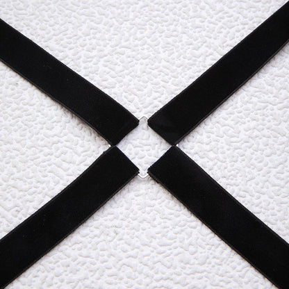 Gothic Sexy Square Round Cross Leg Loop for Women