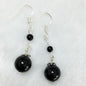 Natural Woman Gems Round Bead Dangle Ball Earring