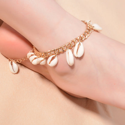 Sexy Slave Jewelry Foot Shell Anklet Chain