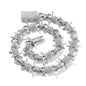 Wire chain diamond thorn necklace bracelet