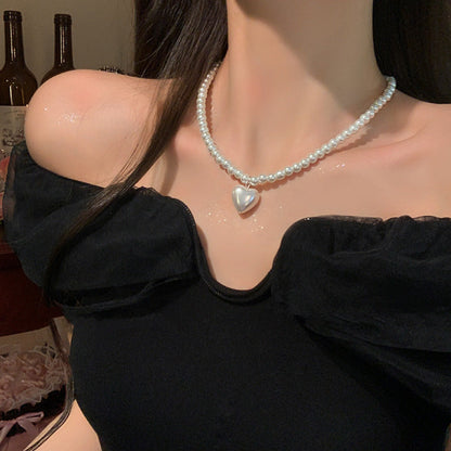Bohemia Heart Necklace Love Heart Pendant Necklace