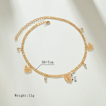 Butterfly Charm Chain Necklace