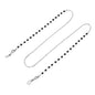 Simple Fashion Black Bead Glasses Chain