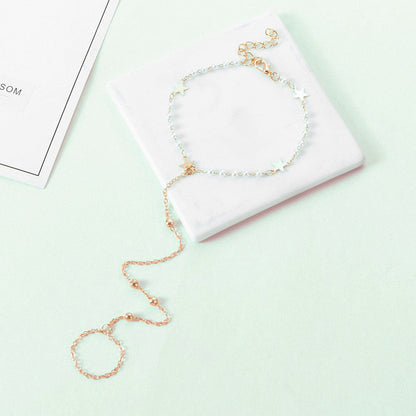 Vintage Feet Jewelry Anklets Chain