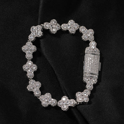 diamond necklace cross moissanite chain