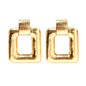 Drop Dangle Earrings Big Geometric Stud Earrings