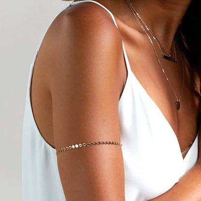 Disc Chain Bracelet