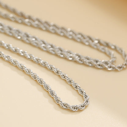 Multi-layer Twisted Chain Bracelet