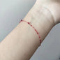 Women's & Men's Red Blood Drop Trendy Creative Cross Wrist Bracelets