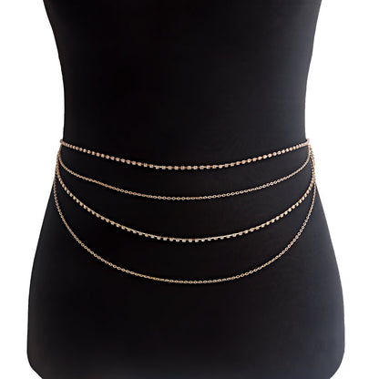 Tennis Body Waist Belly Chains for Women