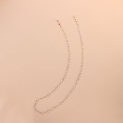 Beaded Eyeglasses Sunglasses Strap Holder Elegant Eyewear Retainer Chain