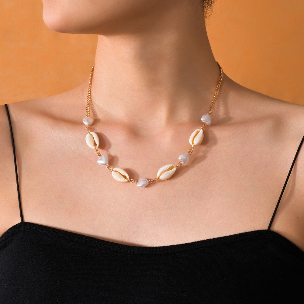 Vintage White Shell Necklace