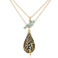 Derivative Catherine Vintage Avatar Verbena Bird Back Necklaces