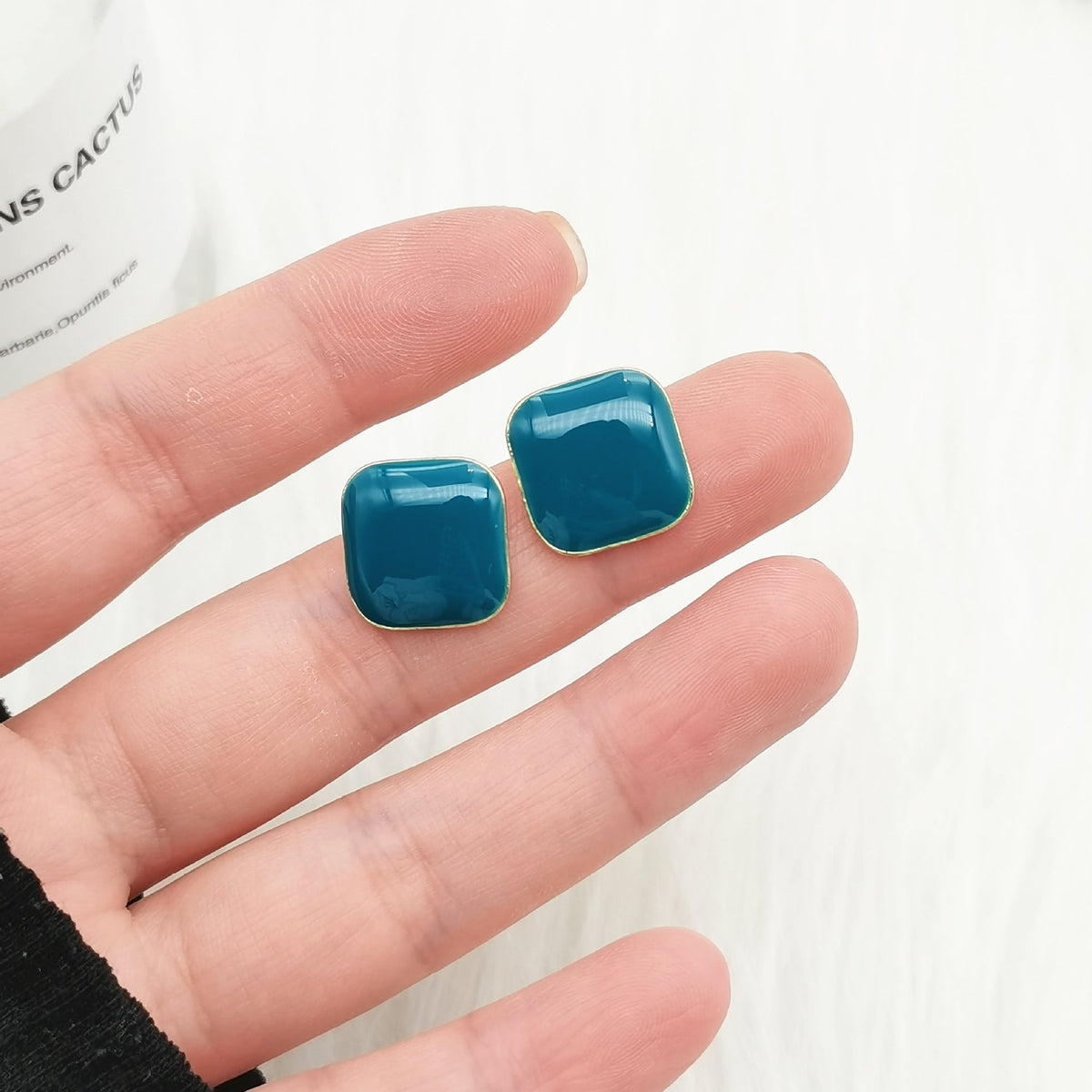 Geometric Simple Square Earrings
