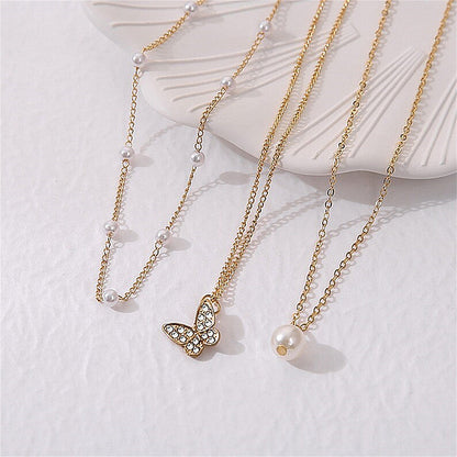 Women Rhinestone Choker Necklace