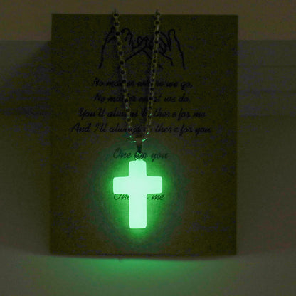 In The Dark Night Green Star Necklaces