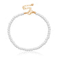Pearl Chain Anklet Jewelry