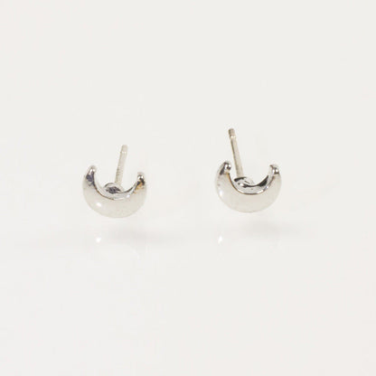 Small Moon Shape Cute Earrings
