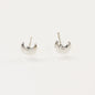 Small Moon Shape Cute Earrings