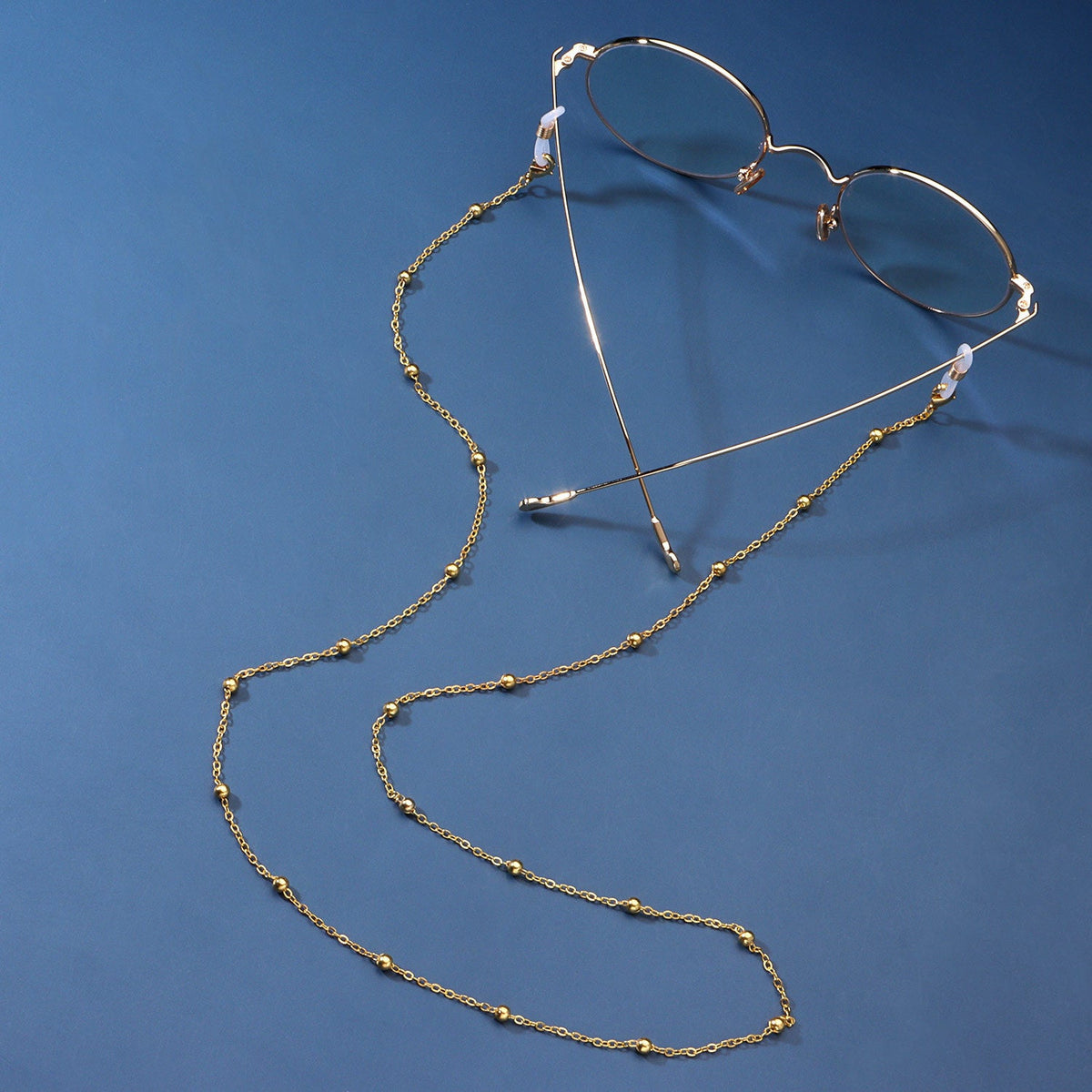Women Sunglasses Metal Glasses Chain