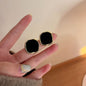 Retro Irregular square Earrings