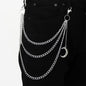 Jean Chain Belt Punk Metal Crescent Moon Geometric Chain Pants Chain