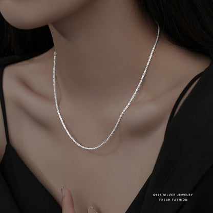 Glitter Choker Simple Personality Special Interest Necklaces