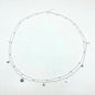 Holiday Turquoise Sequins Pendant Waist Chain